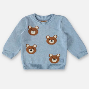Sweater Baby Boy (celeste)