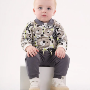 Conjunto Baby Boy (gris)